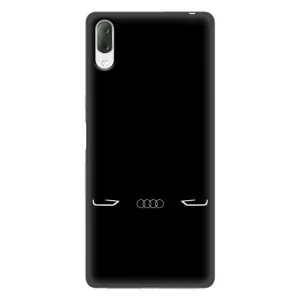 Силіконовий бампер з картинкою машини на Sony Xperia L3 (Сілует Audi)