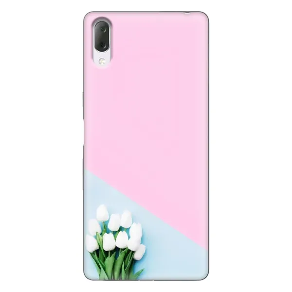 Чохол з малюнком «Білі тюльпани» для Sony Xperia L3 Чохол з малюнком «Білі тюльпани» для Sony Xperia L3