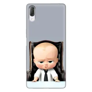 Мультяшный принт на Чехол для Хпериа Л3 (BOSS)