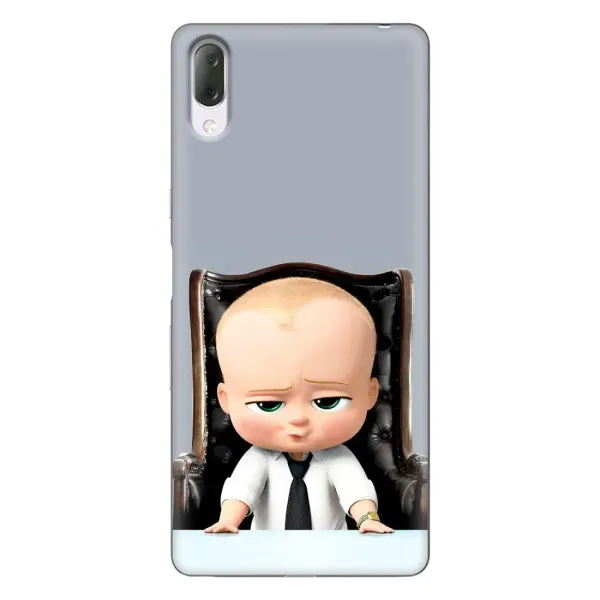Чехол с рисунком «BOSS» для Sony Xperia L3