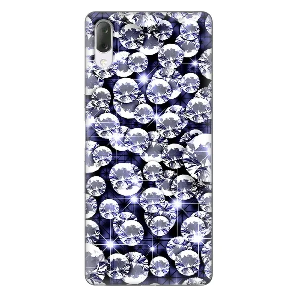 Чехол с рисунком «Бриллианты» для Sony Xperia L3 Чехол с рисунком «Бриллианты» для Sony Xperia L3