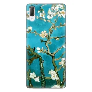 Чехол с принтом САКУРЫ на Sony Xperia L3 (Цветение Сакуры)