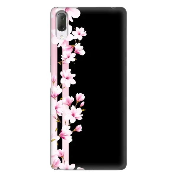 Чехол с рисунком «Цветочки» для Sony Xperia L3
