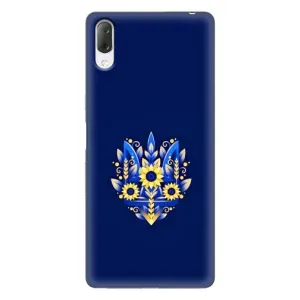 Чехол Укр Символика для Sony Xperia L3 (Цветущий Герб)