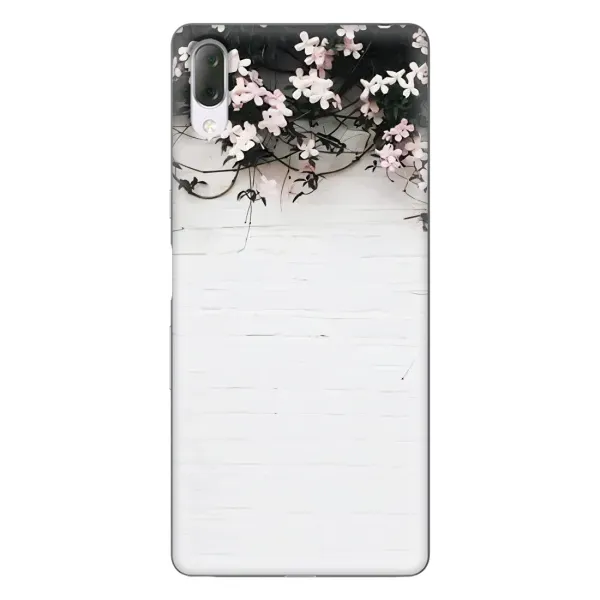 Чехол с рисунком «Цветы на стене» для Sony Xperia L3