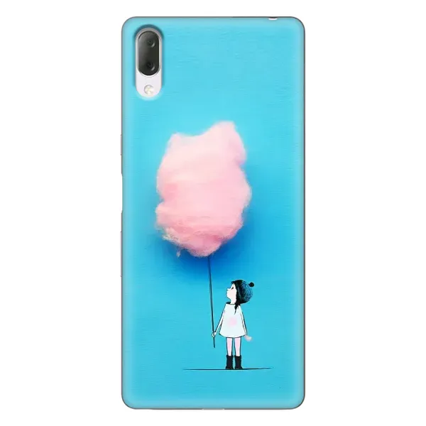 Чехол с рисунком «Девочка с тучкой» для Sony Xperia L3 Чехол с рисунком «Девочка с тучкой» для Sony Xperia L3