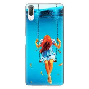 Чохол Стильні дівчата на Sony Xperia L3 (Дівчина на гойдалці)