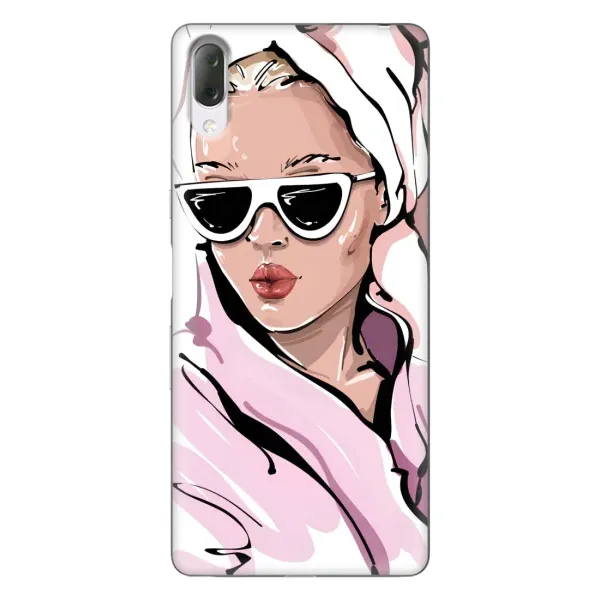 Чехол с рисунком «Девушка в халате» для Sony Xperia L3 Чехол с рисунком «Девушка в халате» для Sony Xperia L3