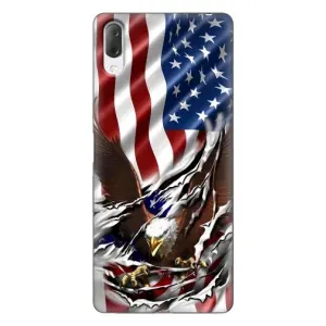 Аксессуары Чехол Флаг USA для Sony Xperia L3