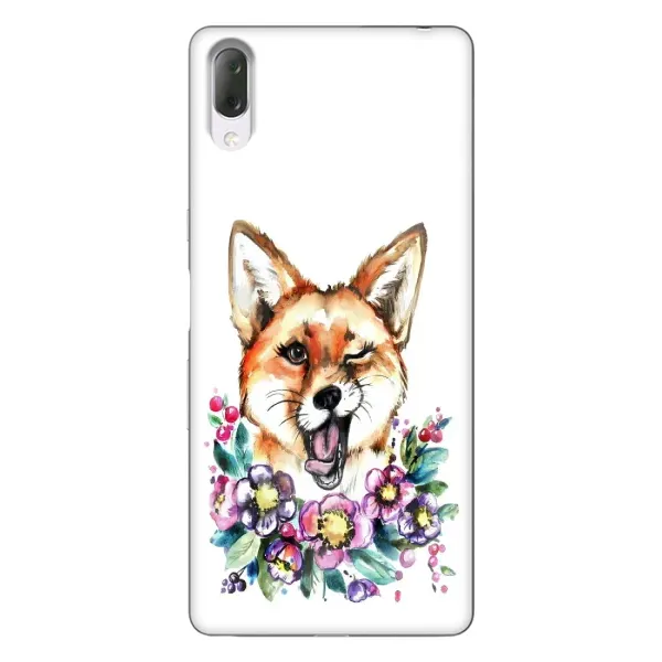 Чехол с рисунком «Хитрая лиса» для Sony Xperia L3 Чехол с рисунком «Хитрая лиса» для Sony Xperia L3
