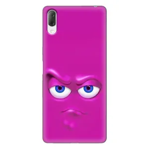 Силиконовые Чехлы (смешные стикеры) для Sony Xperia L3 (Хитрая мордочка)