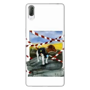 Чехол с принтом Собаки Патрон для Sony Xperia L3 (Храбрый Патрон)