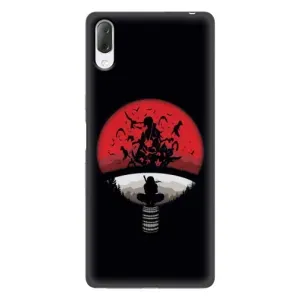 Чехлы с картинкой Итачи Учиха на Sony Xperia L3 (Итачи на черном)