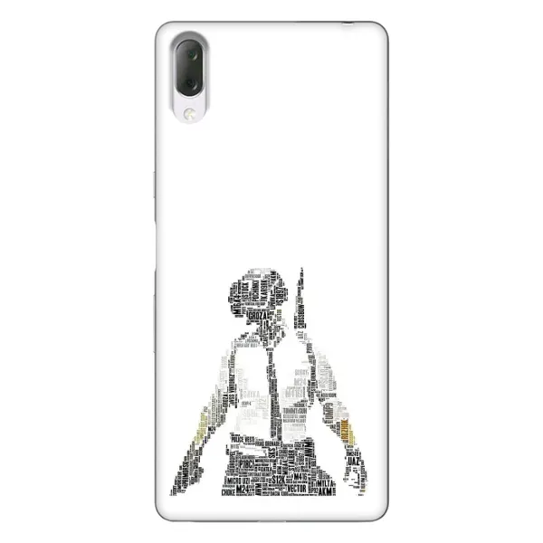 Чехол с рисунком «Из букв» для Sony Xperia L3 Чехол с рисунком «Из букв» для Sony Xperia L3