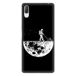 Силиконовый Чехол с принтом "Космонавты" на Sony Xperia L3 (Космонавт)