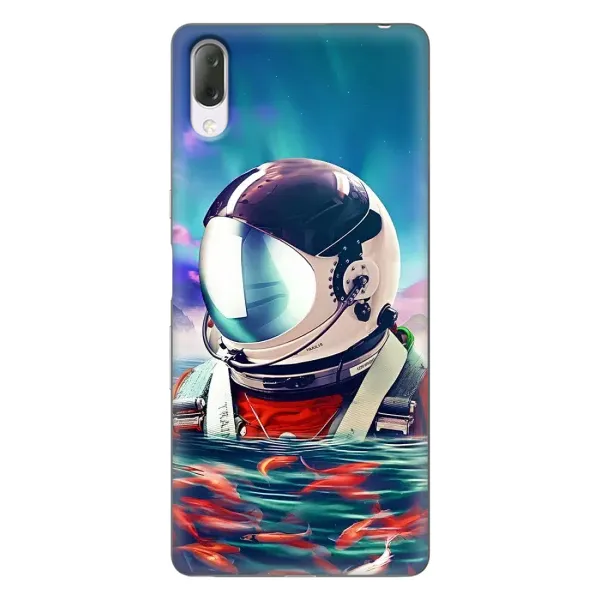 Чехол с рисунком «Космонавт в воде» для Sony Xperia L3 Чехол с рисунком «Космонавт в воде» для Sony Xperia L3