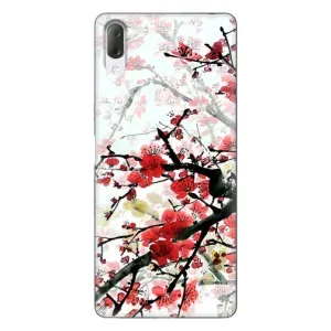 Чехол с принтом САКУРЫ на Sony Xperia L3 (Красивая Сакура)