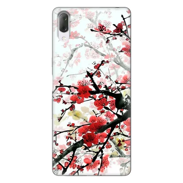 Чехол с рисунком «Красивая Сакура» для Sony Xperia L3 Чехол с рисунком «Красивая Сакура» для Sony Xperia L3