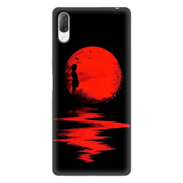 Чехол с рисунком «Красный Закат» для Sony Xperia L3 Чехол с рисунком «Красный Закат» для Sony Xperia L3
