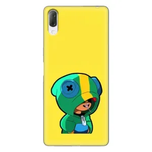 Чехол Бравл Старс для Sony Xperia L3 (Леон (LEON))