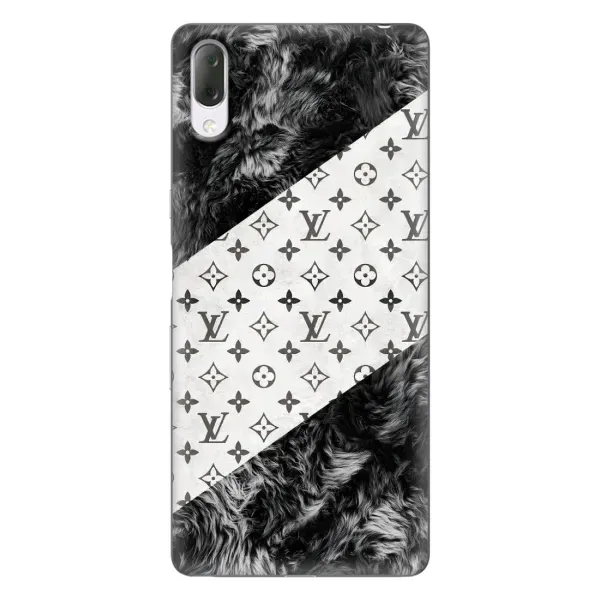 Чехол с рисунком «LV на белом» для Sony Xperia L3 Чехол с рисунком «LV на белом» для Sony Xperia L3