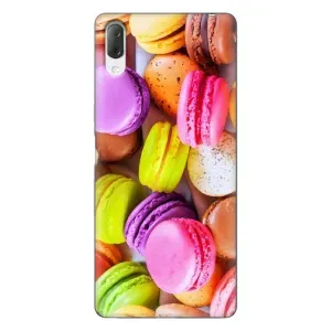 Чехол с изображением вкусной еды для Sony Xperia L3 (Макаруны)