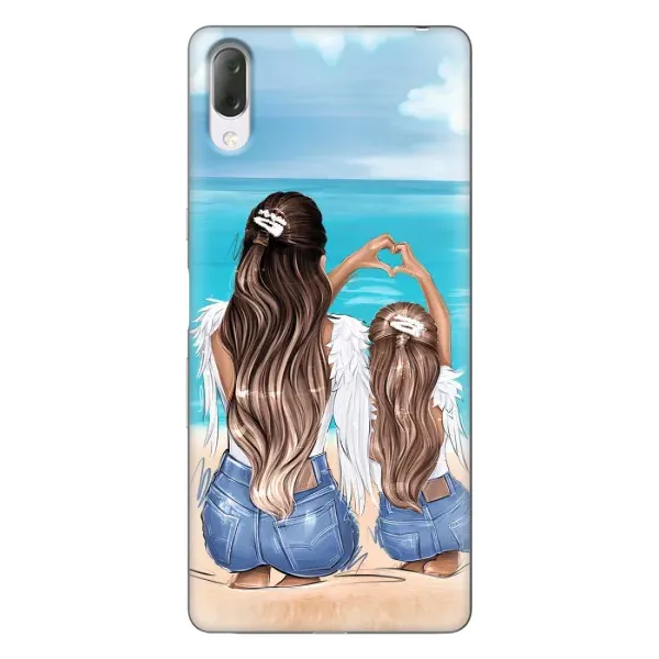 Чехол с рисунком «Мама и дочь» для Sony Xperia L3 Чехол с рисунком «Мама и дочь» для Sony Xperia L3