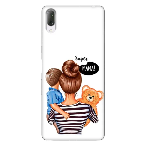 Чехол с рисунком «Мама и сын» для Sony Xperia L3 Чехол с рисунком «Мама и сын» для Sony Xperia L3