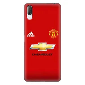 Силиконовые Чехлы принт Футбол на Sony Xperia L3 (Man United)
