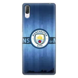 Силиконовые Чехлы принт Футбол на Sony Xperia L3 (ManCity)