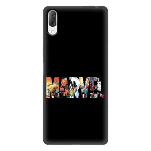 Силиконовый Чехол для Sony Xperia L3 (MARVEL)