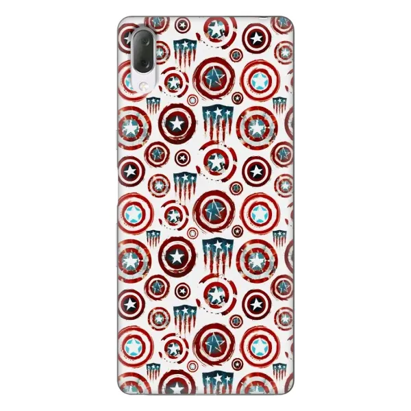 Чехол с рисунком «Марвел щиты» для Sony Xperia L3 Чехол с рисунком «Марвел щиты» для Sony Xperia L3