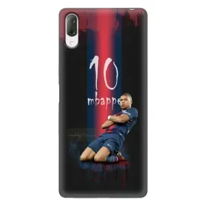 Чехол (TPU) с Футболистом на Sony Xperia L3 (MBAPPE 10)