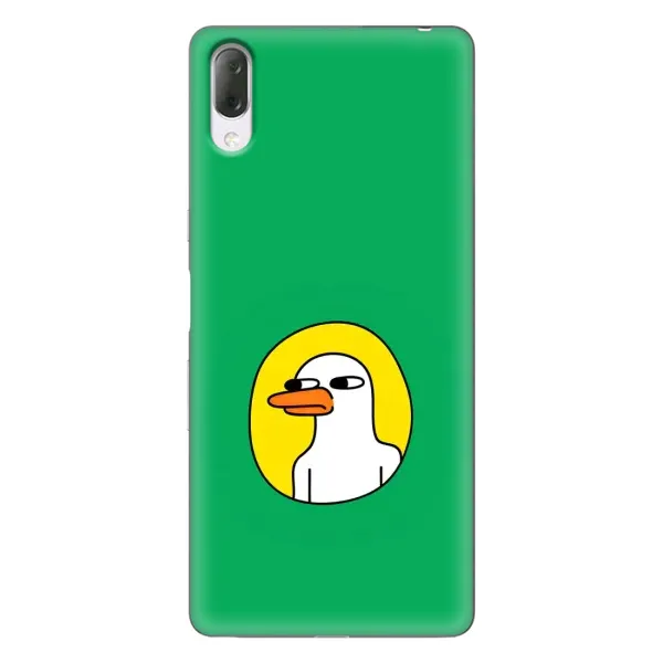 Чехол с рисунком «Мем Утка» для Sony Xperia L3