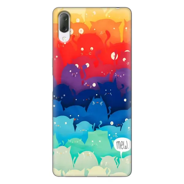 Чехол с рисунком «Mew» для Sony Xperia L3 Чехол с рисунком «Mew» для Sony Xperia L3