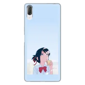 Чехол с персонажами АНИМЕ на Sony Xperia L3 (Мицуха)
