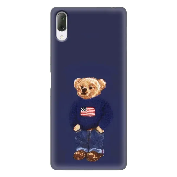 Чехол с рисунком «Мишка USA» для Sony Xperia L3