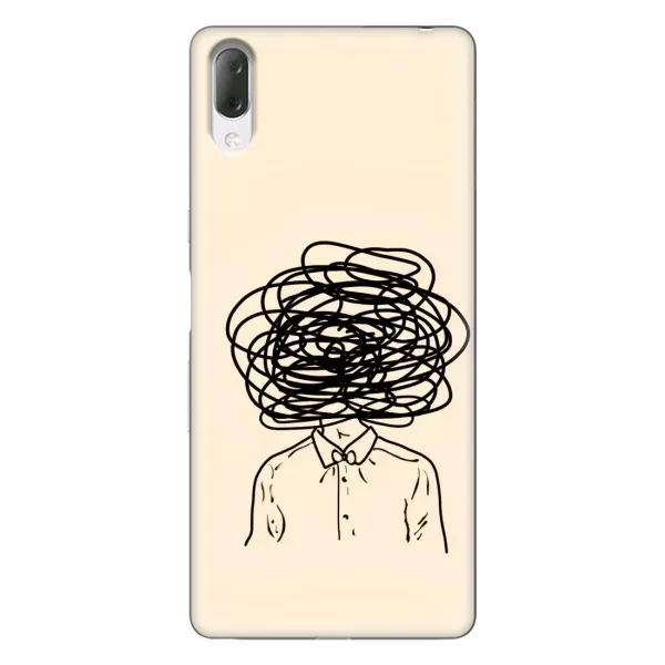 Чехол с рисунком «Мысли» для Sony Xperia L3 Чехол с рисунком «Мысли» для Sony Xperia L3