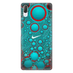 Силиконовый Чехол на Sony Xperia L3 с картинкой Nike (Найк зеленый)