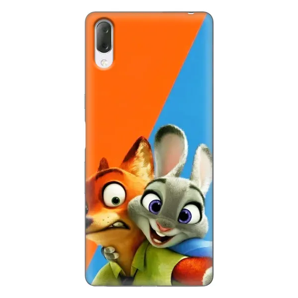 Чехол с рисунком «Ник и Хопс» для Sony Xperia L3 Чехол с рисунком «Ник и Хопс» для Sony Xperia L3