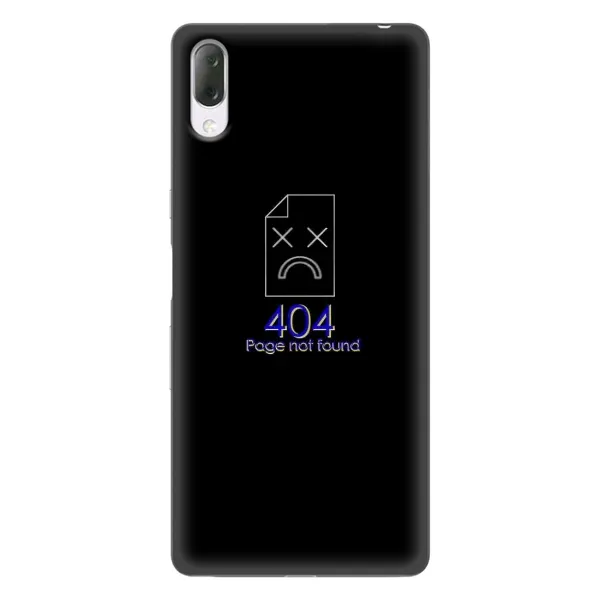 Чехол с рисунком «Ошибка 404» для Sony Xperia L3 Чехол с рисунком «Ошибка 404» для Sony Xperia L3