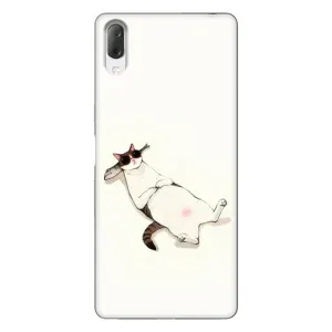 Чохол на тематику: Коти для Sony Xperia L3 (Відпочинок)