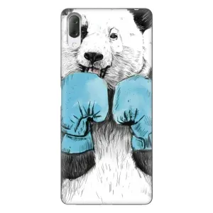 Чохли з Пандами на Sony Xperia L3 (Панда боксер)