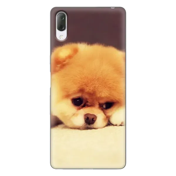 Чехол с рисунком «Померанский шпиц» для Sony Xperia L3 Чехол с рисунком «Померанский шпиц» для Sony Xperia L3