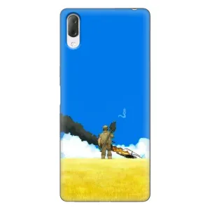 Чехлы на военную тематику для Sony Xperia L3 (Попадание)