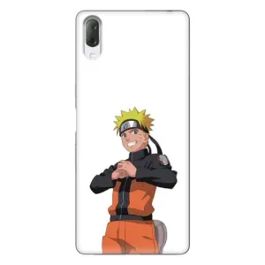 Чехлы с принтом Наруто на Sony Xperia L3 (Радосный Наруто)