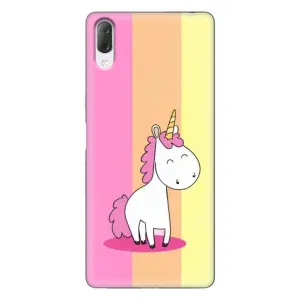 Чехол Unicorn на Sony Xperia L3 (Радужный Единорог)