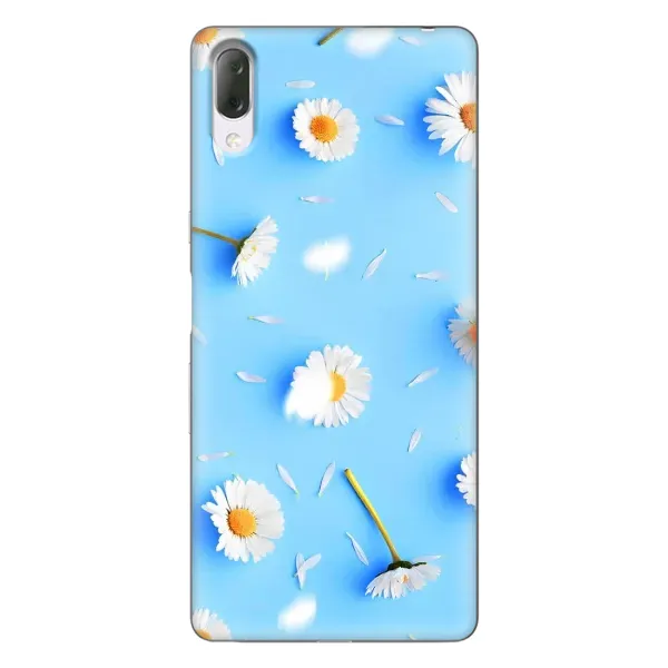 Чехол с рисунком «ромашки на голубом» для Sony Xperia L3 Чехол с рисунком «ромашки на голубом» для Sony Xperia L3