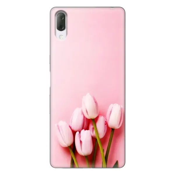 Чохол з малюнком «Рожеві тюльпани» для Sony Xperia L3 Чохол з малюнком «Рожеві тюльпани» для Sony Xperia L3