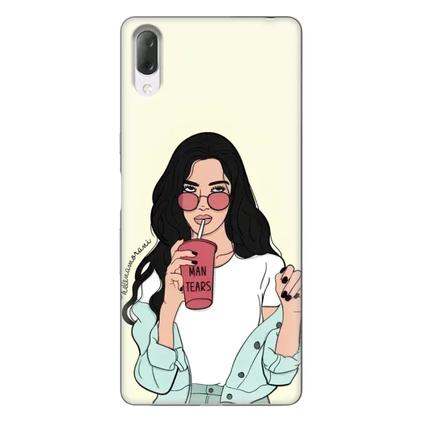 Чехол с рисунком «С напитком» для Sony Xperia L3 Чехол с рисунком «С напитком» для Sony Xperia L3